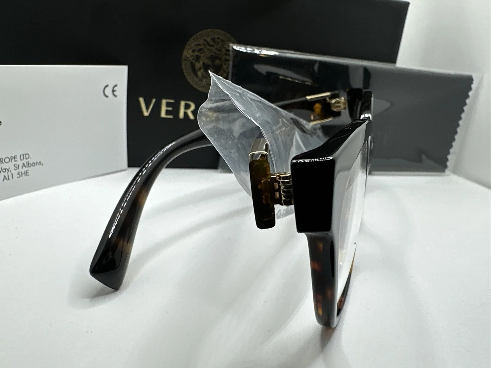 Versace 0VE3294 C. 108 140 Sz. 53 F. Havana Soft Square Women 2